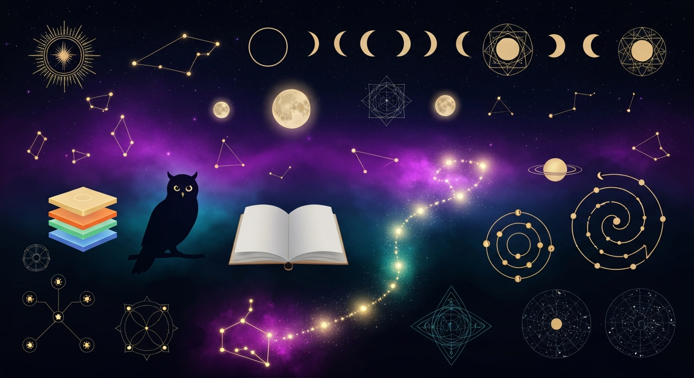 Cosmic Alana AI illustration for AI Spiritual Guidance: Empowering Self-Reflection, Not Replacing You